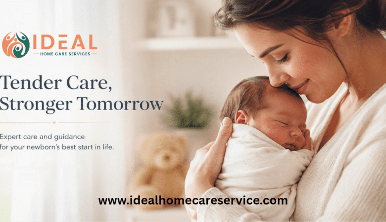 Day Care for Newborns Near Me: How Ideal Home Care Services Provides the Best Start for Your Baby
